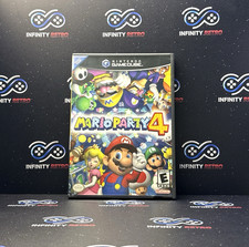 Mario Party 4 Nintendo GameCube CIB Complete Refurbished & Tested Free Shipping