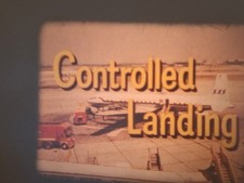 LOOK AT LIFE - CONTROLLED LANDING 1961 SUPER 8 COLOUR SOUND 200FT 8MM CINE FILM