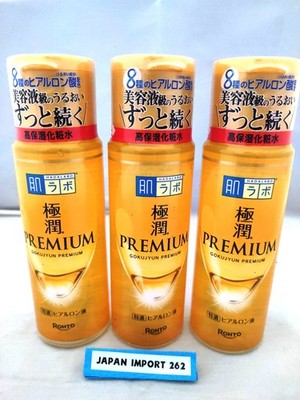 Rohto Hadalabo Gokujyun Premium Feuchtigkeitslotion 170ml x 3 Hyaluronsäure