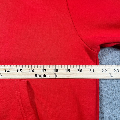 Sudadera con Capucha Sonneti London Para Hombre Talla XL Roja Sudadera Pullover Logo Cordón - Imagen 8 de 10