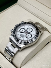NEW 2026 Rolex Cosmograph Daytona 40mm 126500LN Stainless Steel White Panda Dial 7