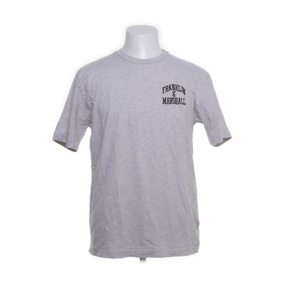 Franklin & Marshall, T-shirt, Größe: XL, Grau, Baumwolle, Print, Herren #FUW