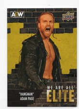 Hangman Adam Page 2023 Upper Deck AEW We Are All Elite #AE-22 Wrestling Card