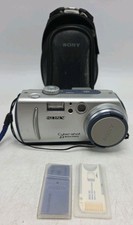Sony DSC-P50 Digital Camera Cybershot 2.1MP Memory Card  Adapter Tested NM