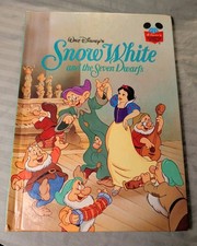 1994 Walt Disney's Snow White & the Seven Dwarfs Wonderful World of Reading HC 