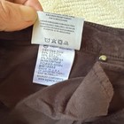 Ag The Legging Super Skinny Brown Velvet Pants 28r — photo 5