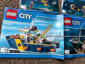 LEGO CITY: Deep Sea Exploration Vessel 60095 INSTRUCTIONS ONLY