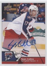2014-15 Upper Deck AHL Auto Sean Collins #58 Auto f0v