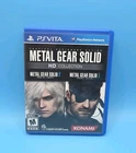 Metal Gear Solid HD Collection (Sony PlayStation Vita, 2012) Tested Working