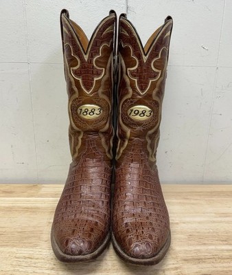 Lucchese Centennial Edition (1883-1983) Boots Peanut Hornback