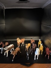 Lot of 11 Horses And 1 Steer. Some Vintage Fun Rise Co.