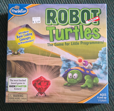 ThinkFun Robot Turtles Educational Coding Board Game Ages 4+ 2-5 Players