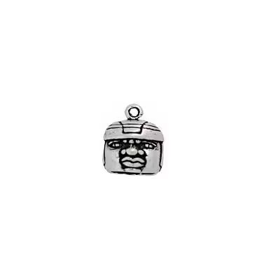 Olmeken Kopf Charm Sterlingsilber | Maya Schmuck | Made in USA