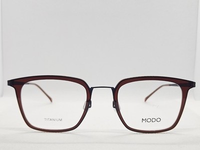 Modo 4127 BWNY Brown Navy 49-21-145 Eyeglasses Frames Titanium 