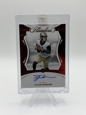 2025 Panini Flawless - Tyler Shough / Rookie Gem Signature Ruby 1/20