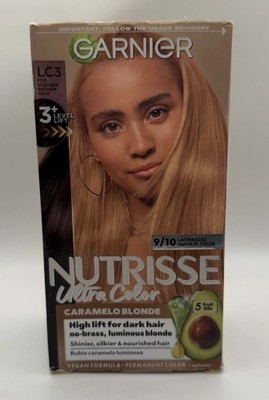 Garnier Nutrisse Ultra Nourishing Bold Permanent Hair Color Creme LC3 Caramelo