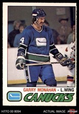 1977 O-Pee-Chee #341 Garry Monahan Canucks 4 - VG/EX