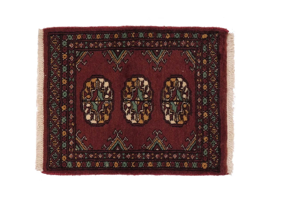Pakistan, tapis Mori en laine nouée main - Le chat rouge