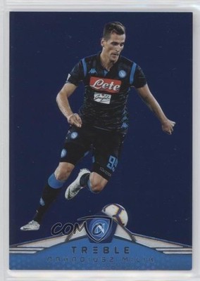 2018-19 Panini Treble Blue 10/75 Arkadiusz Milik #5 0qk2