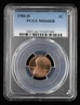 1980-D 1C Lincoln Memorial Cent PCGS MS 66 RB