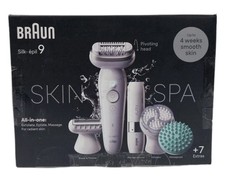Braun Silk-épil 9 SkinSpa All-in-One Set, Epilatore Donna, Depilatore 