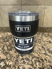 YETI Rambler 16oz Stackable Cup w/Magslider Lid Color: Black (Brand New)