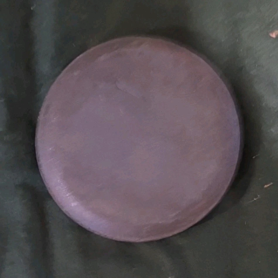 Round Gray Sharpening Stone Knife Blade Sharpener Collectible