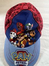 Nickelodeon Cartoon Paw Patrol Ball Cap Adjustable Hat Snapback Size Youth/Teens