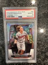 2023 Bowman - Gunnar Henderson #65 Chrome Mojo Refractor (RC)