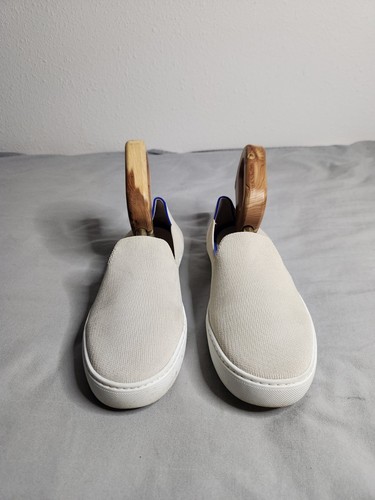 Rothy's The Original sneaker slip on donna taglia 9 beige scarpa casual usata in ottime condizioni - Foto 3 di 8