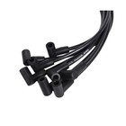 RLP Silicone Spark Plug Wires Set 8.0mm Black Replacement for Chevy GMC Small...