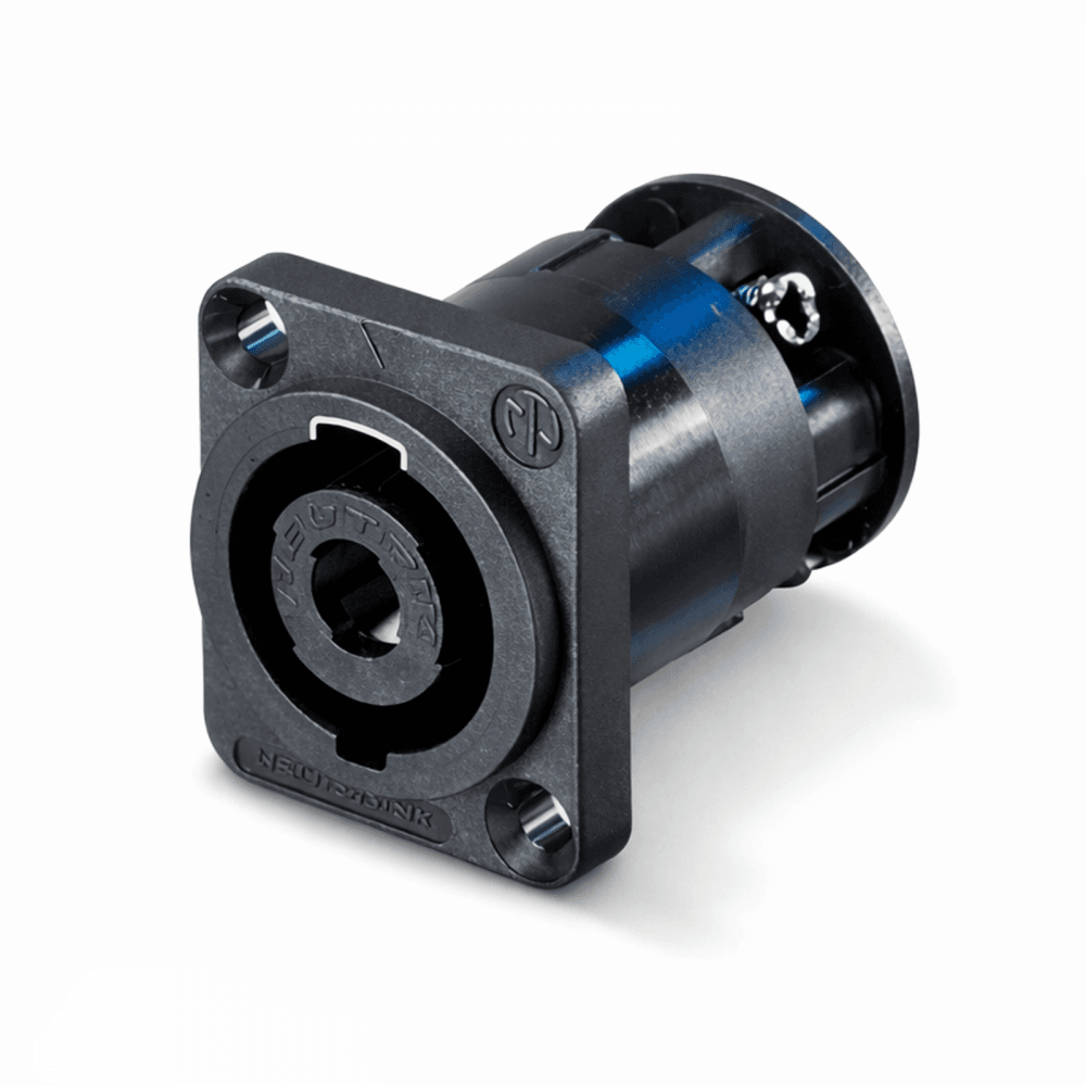 Neutrik NL4MP-ST Speakon Chassis Socket 4 Pole Screw Type Panel Mount Connector