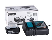 Makita Power Source KIT Akku 18V 3,0Ah BL1830B + LG DC18RC Originalware 191A24-4
