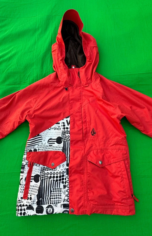Volcom Snowboard Ski Winter Jacket Size Youth L. - Image 3 of 4