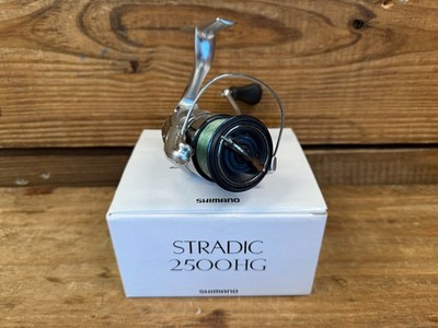 Shimano STRADIC 2500HG 2500HGFL Spinning Fishing Reel Excellent Condition Box 20