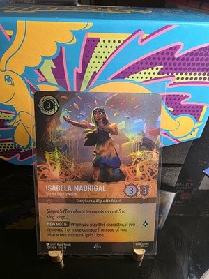 Isabela Madrigal - Such a Lovely Voice (Epic) 207/204 Wilds Unknown Holo