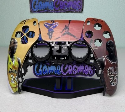 GAME COSMOS Kobe Bryant Michael Jordan NBA Custom Replacement Shell for PS5 Controller