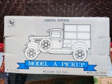 Liberty Classics Ford Model A Pickup Coin Bank Texaco Petroleum New In Box