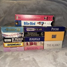 VHS Lot 15 Movies 1930s 40s 50s 60s Mae West Shirley Temple Instant Collection