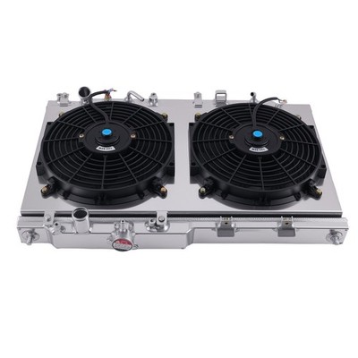 Aluminum Radiator w/Shroud Fan for Acura Integra RS 1.8L 1994-1998 19010P72003