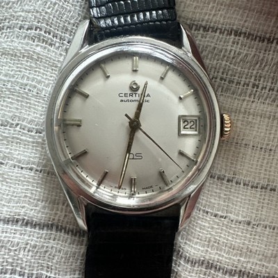 Certina DS Automatic  Turtle  Cal. 25-651 Armbanduhr Herren Vintage 60 s - 38mm