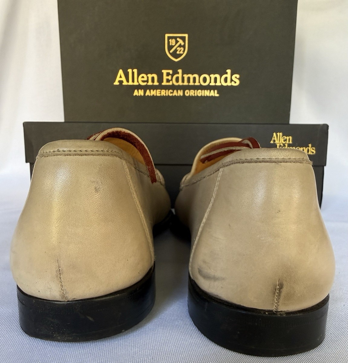 Allen Edmunds #18 Ivory Loafer View 4