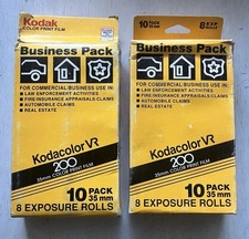19 Rolls Of Kodak VR 200 35mm Film Reporter Crime Field 8 Exp Rolls Kodacolor VR