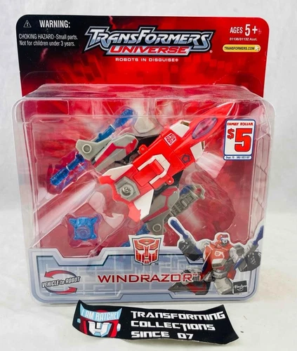 Transformers Universe 2005 Robots in Disguise RID Windrazor MOSC