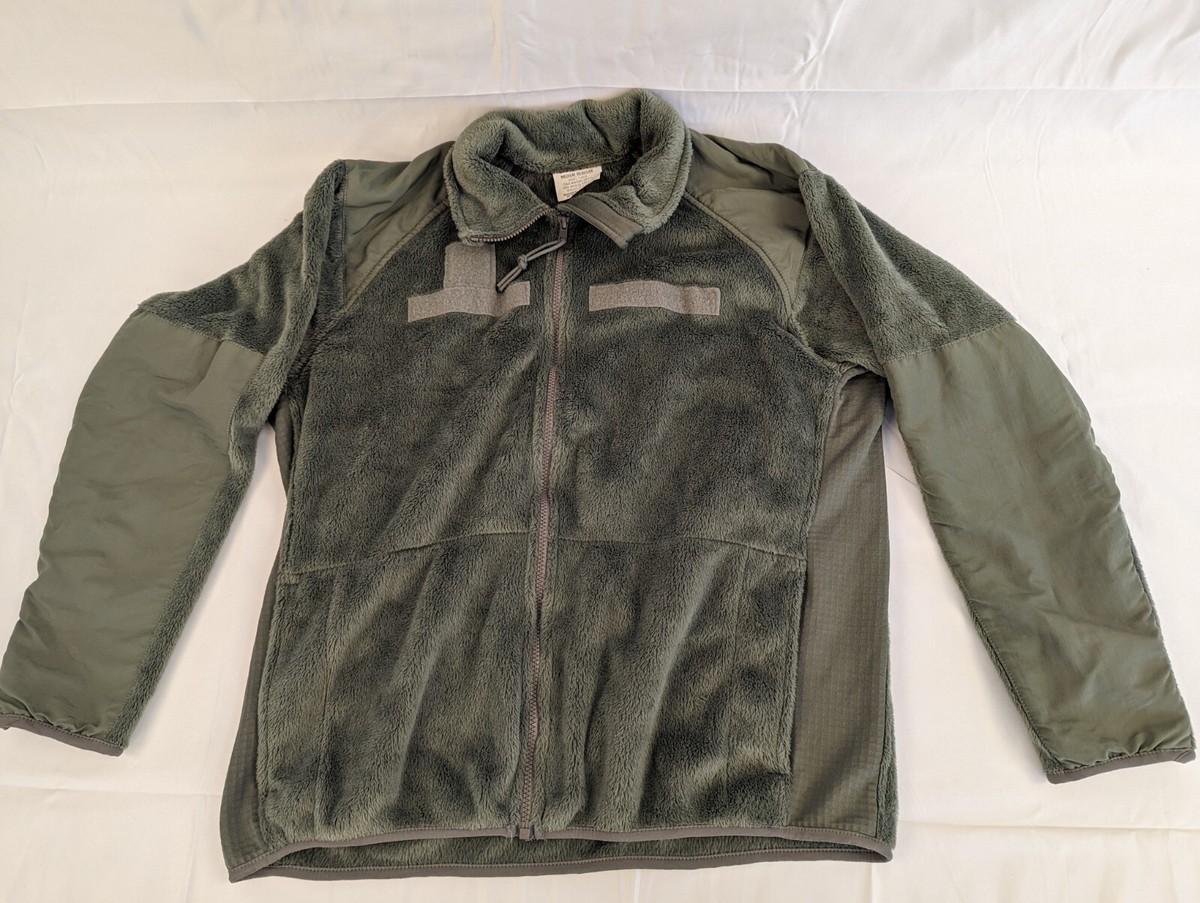 Giacca Pile Militare US Gen III Polartec 100 Verde - Taglia A Scelta - Ottime Condizioni