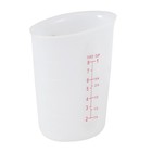 Silicone Measuring Cup Visible Semi-transparent Measuring Cup (250ML)
