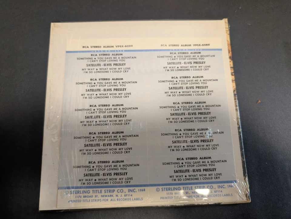 *Very Rare* Elvis Presley DTFO-2006 Aloha From Hawaii Jukebox EP w Strips EXC - Image 3 of 4