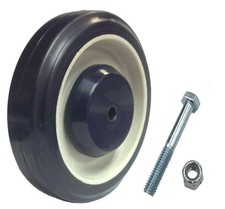 Bulk Shopping Cart Replacement Wheels with Axles - 100 Wheel Kit