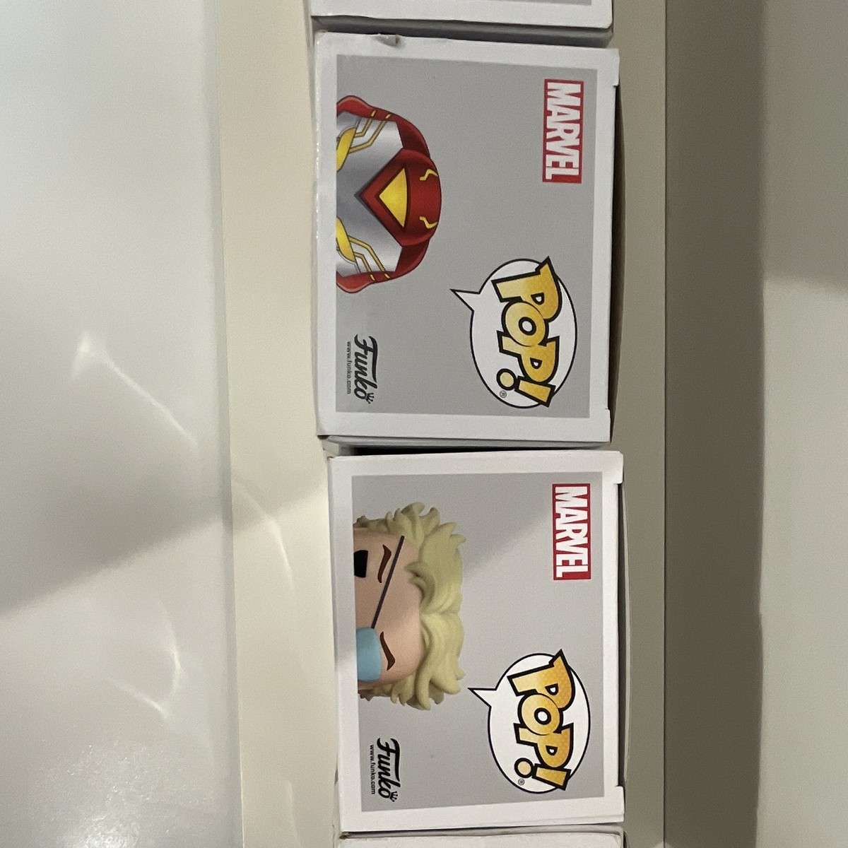 Funko Pop! Marvel Infinity Warps 5-Pack GITD Walgreens Exclusive #679-865 View 4