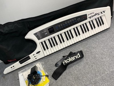 Roland AX-Synth ホワイト シンセサイザー Roland AX Synth Keyboard Synthesizer white | eBay